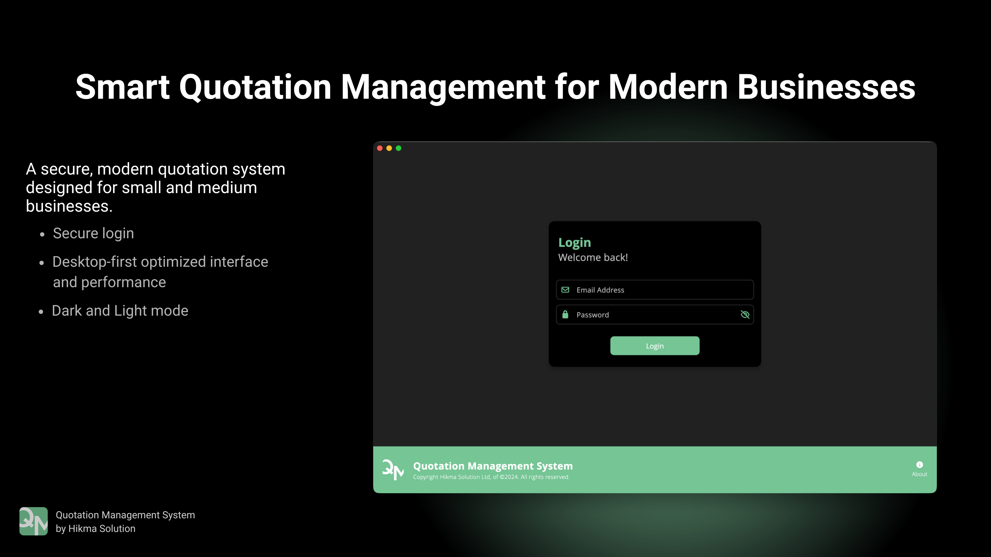 Hikma Solution - Quotation Management System